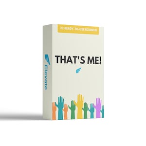 That&#39;s Me! An EASY ICEBREAKER! Great for Virtual game, in-person game, or Hybrid game!