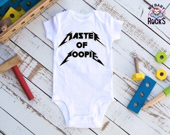 heavy metal baby grow