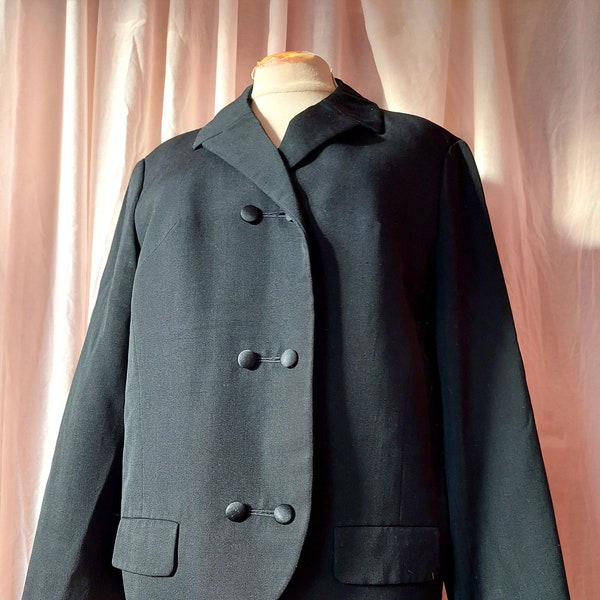 Vintage Jacke 38 / 40 Kostümjacke Blazer original 50er Jahre wigos Qualität reine Wolle