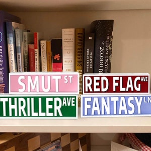Personalized Library Sign, Custom Book Decor Book Nook Bookshelf Book Decor for Bookish Gift, Book Lover Gift, Reader Gift, Librarian Gift