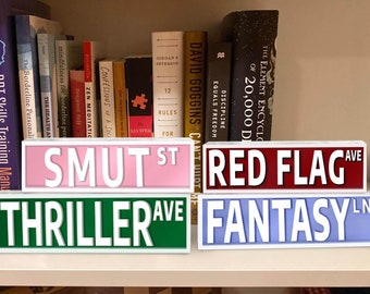 Personalisierte Bibliothek Zeichen, benutzerdefinierte Buch Dekor Buch Nook Bücherregal Buch Dekor für Bücherwurm Geschenk, Buchliebhaber Geschenk, Lesergeschenk, Bibliothekar Geschenk