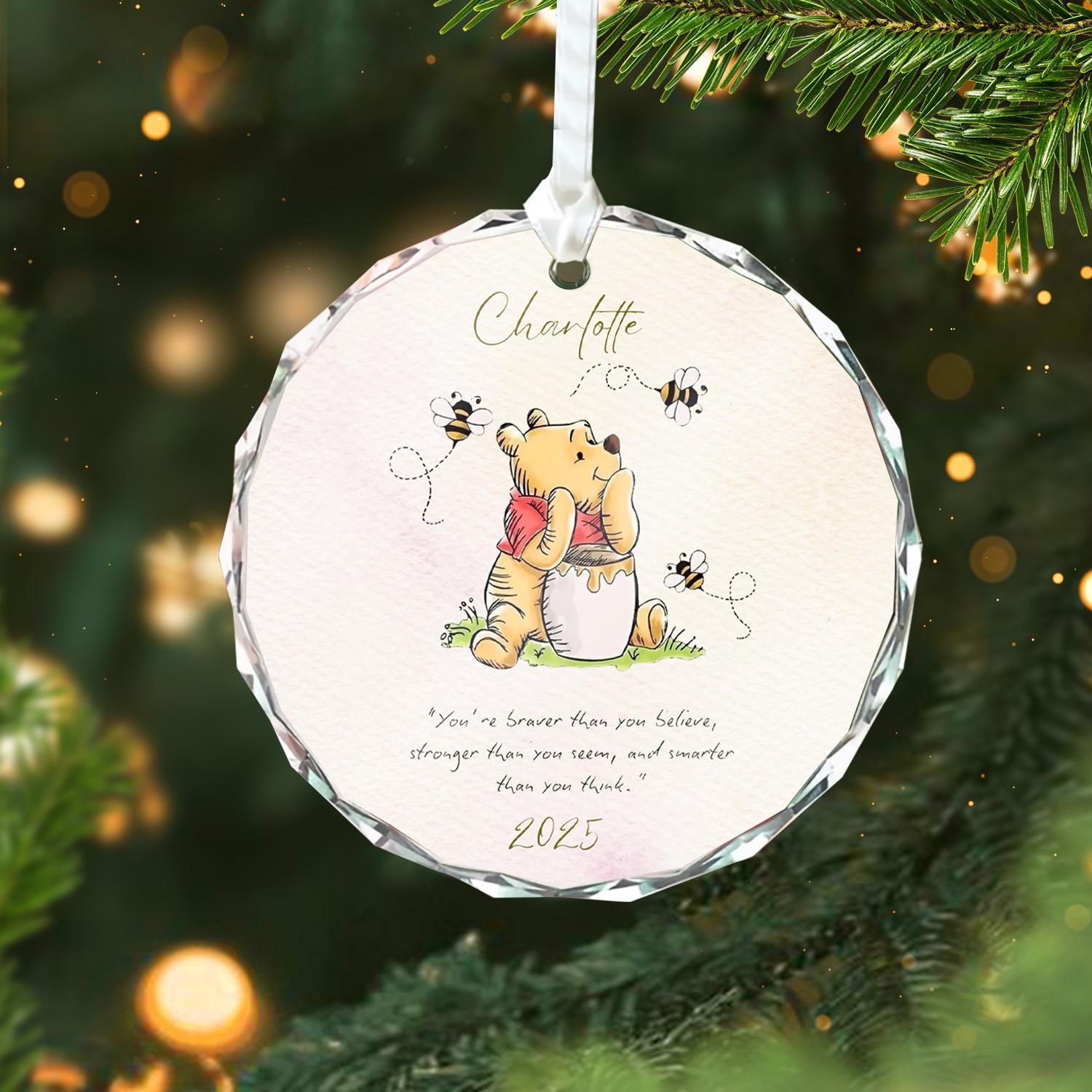 Winnie the Pooh Ornament - Etsy