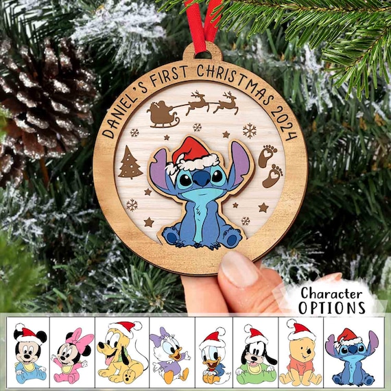 スティッチ フィギュア ライトアップ DISNEY CHRISTMAS トナカイ