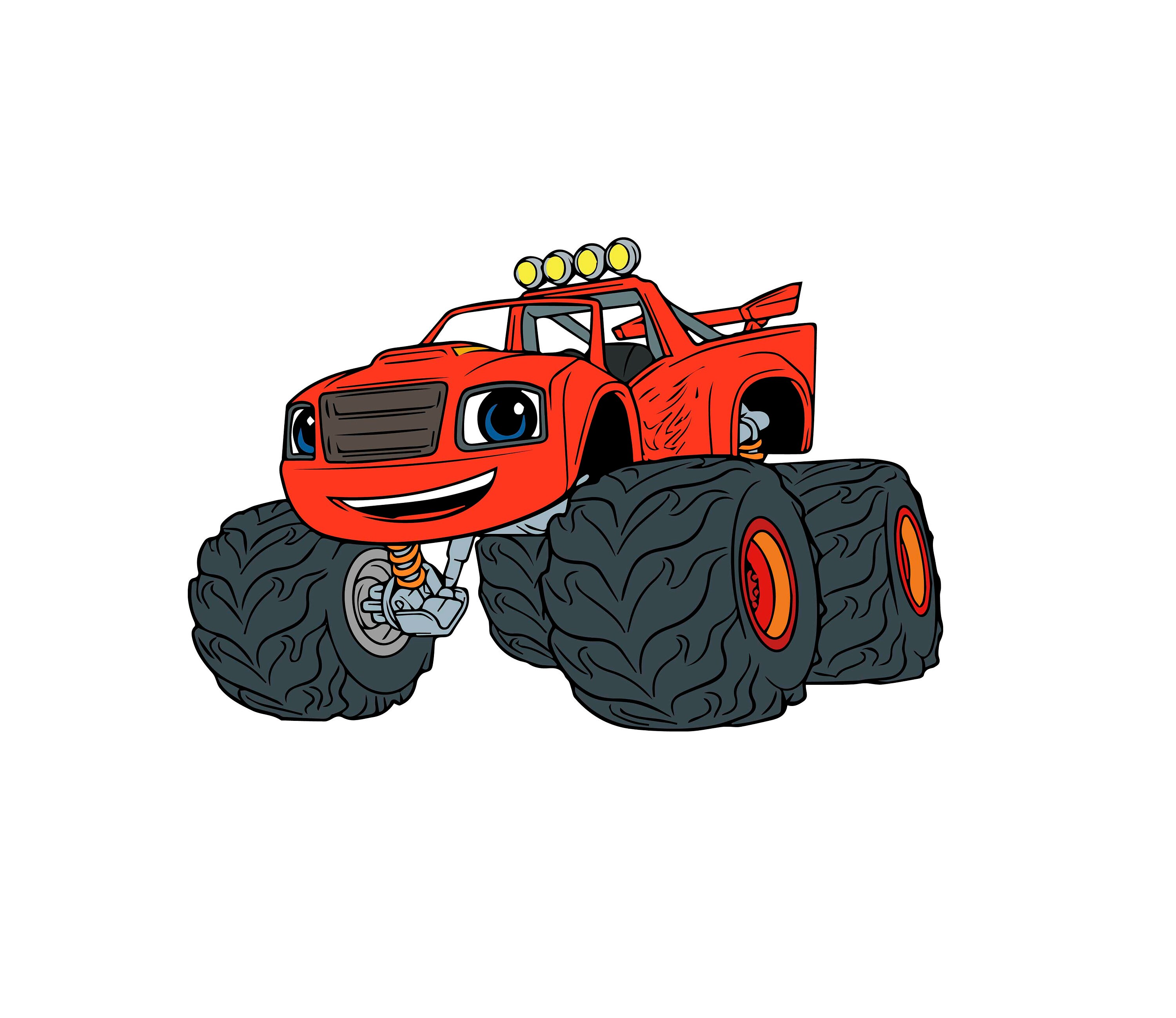 Blaze and the monster machines svg Etsy