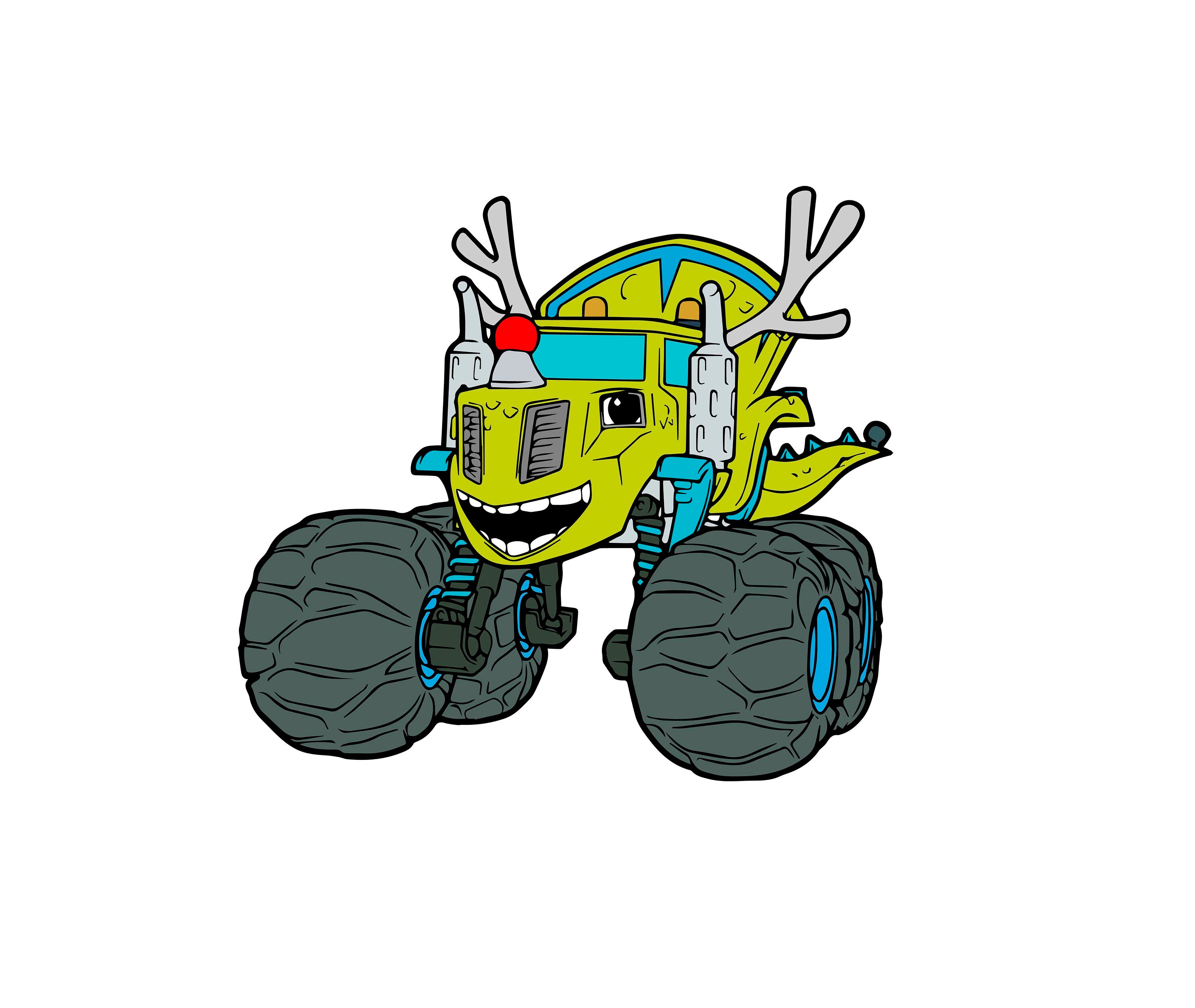 Blaze and the monster machines svg Etsy