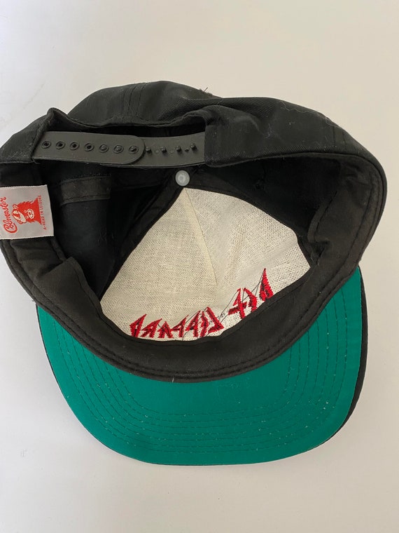 Def Leppard Vintage 90s Snapback Cap Hat Vintage Rare - Gem