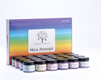 5 gr mica powder Pearlescent Colors Pigments for Slime, Nail Polish, Makeup, Epoxy Resin, Candle Making, Bath Bombs, Soap Colorant, Paint