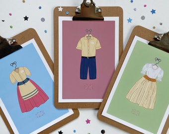 Art Print | CRP UK &#39;Vintage&#39; Costumes | Designed by Believers, Dreamers & You.