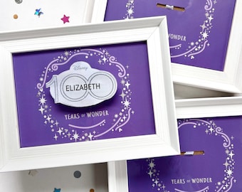 100 Cast Member Name tag Display Frame | Designed by Believers, Dreamers & You.