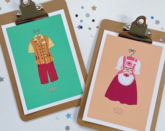 Art Print | CRP UK Food and Beverage Costumes | Designed by Believers, Dreamers & You.