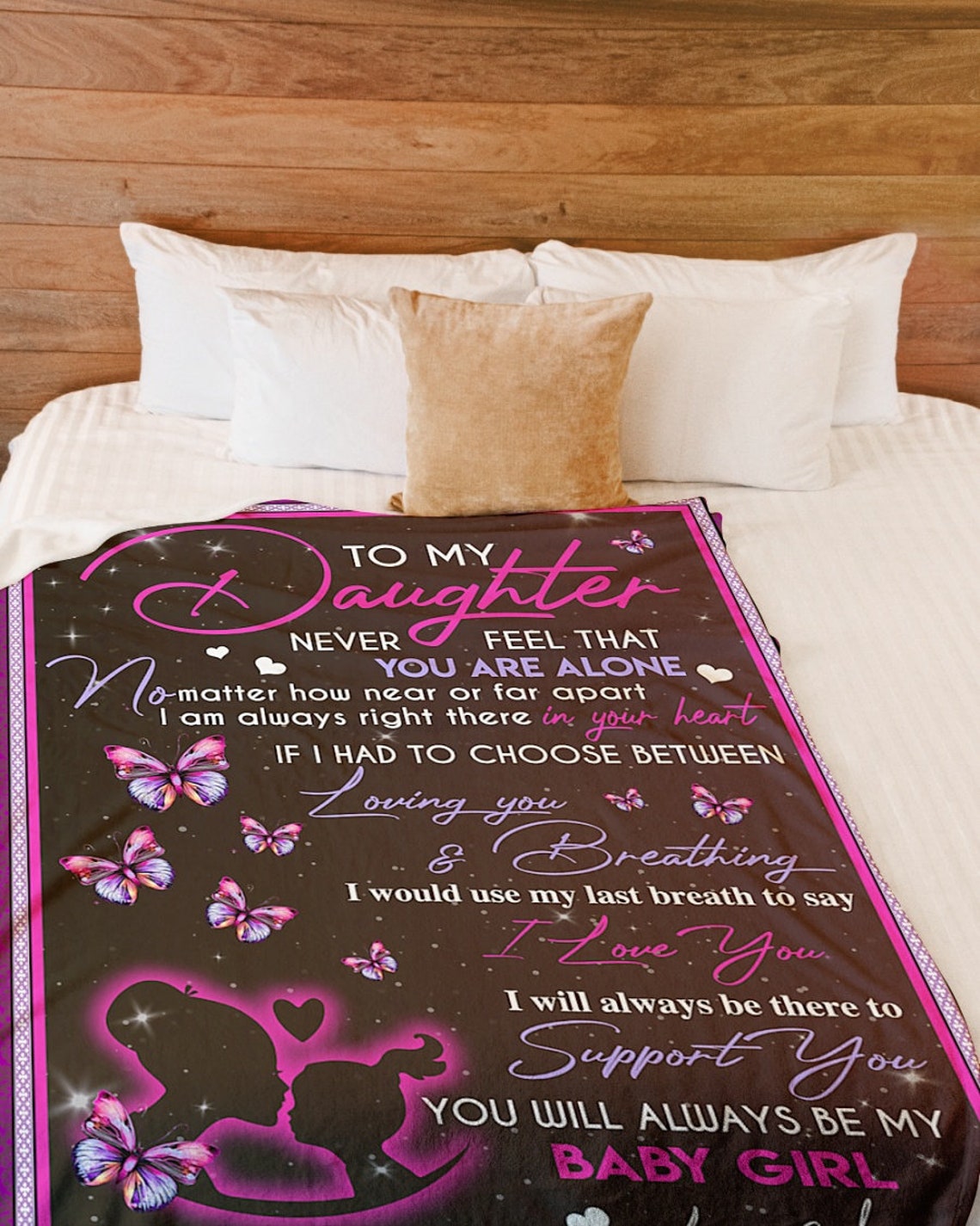 Personalized Blanket for Daughter From Mom Custom Gift for Etsy