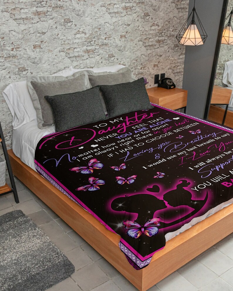 Personalized Blanket for Daughter From Mom Custom Gift for Etsy