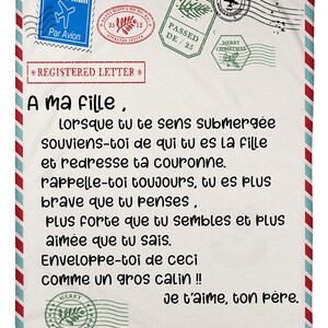 Personnalise Lettre D Amour A Ma Fille Je T Aime Ton Etsy Australia