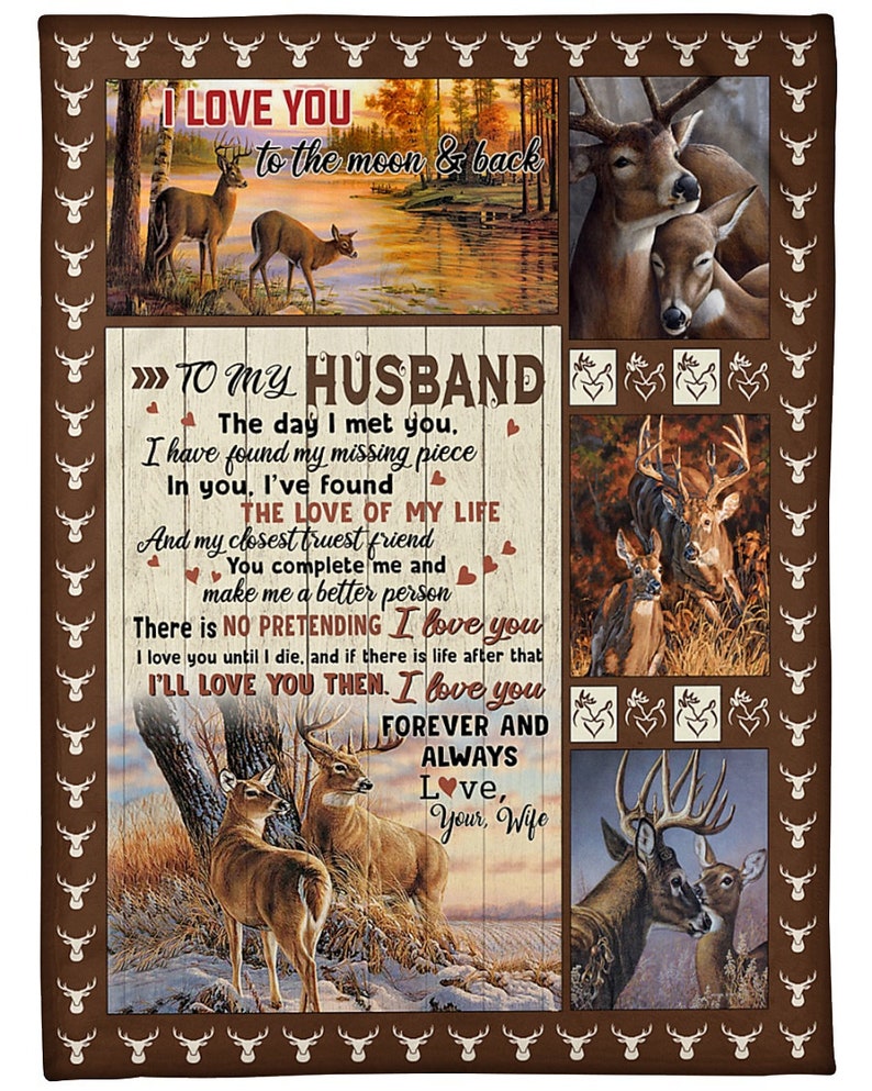 Personalized Blanket for Husband Custom Blanket Quote Etsy