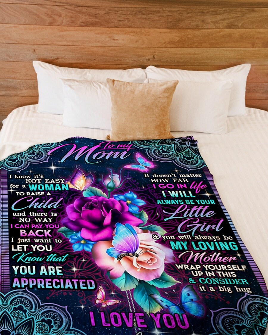 Personalized Blanket for Mom Custom Gift for Mom Etsy