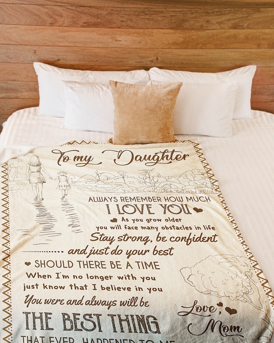 Personalized Blanket for Daughter From Mom Custom Gift for Etsy