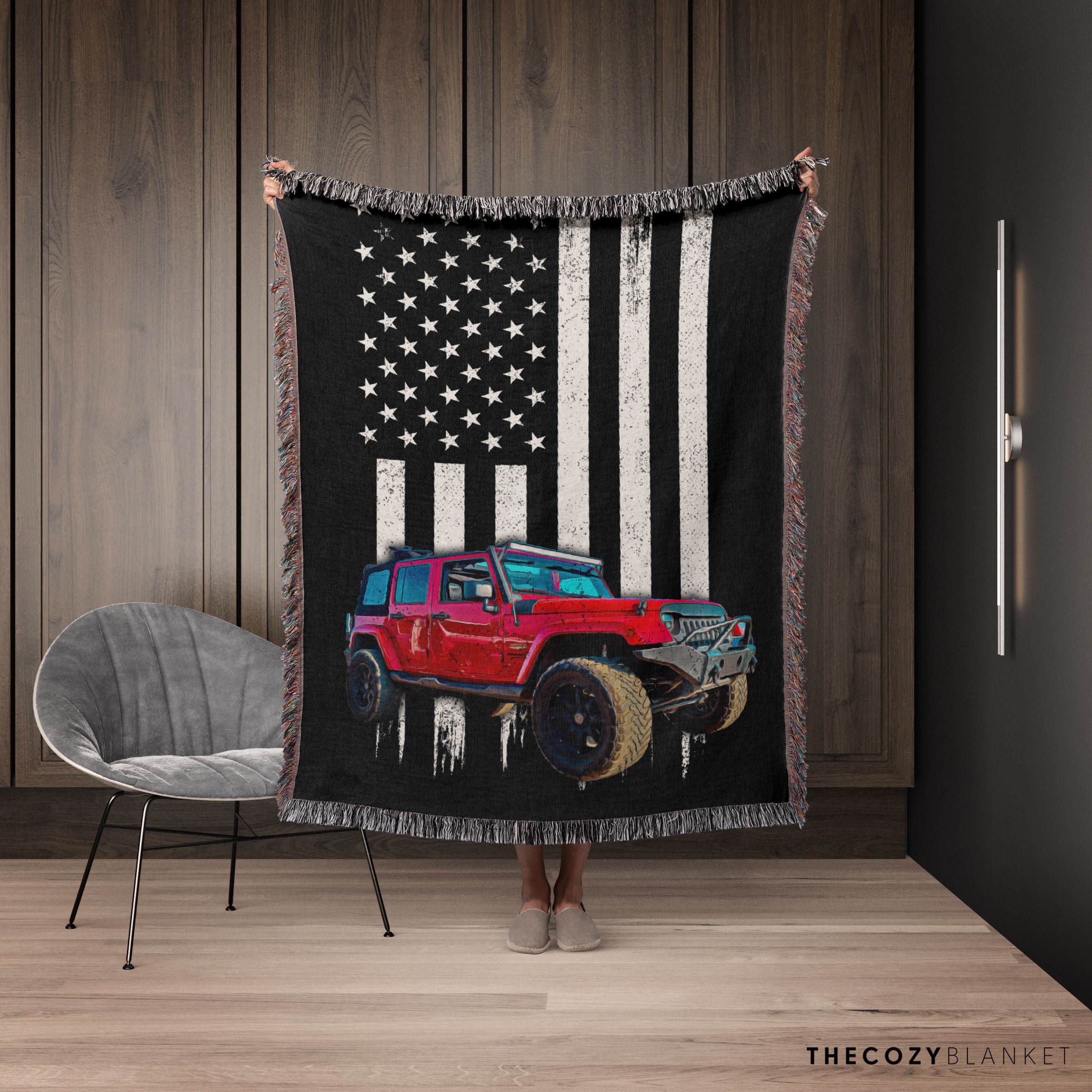 Jeep Baby Blanket Etsy