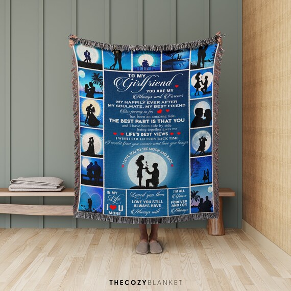 Custom blanket for girlfriend new arrivals