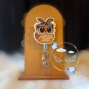 Owl Badge Reel