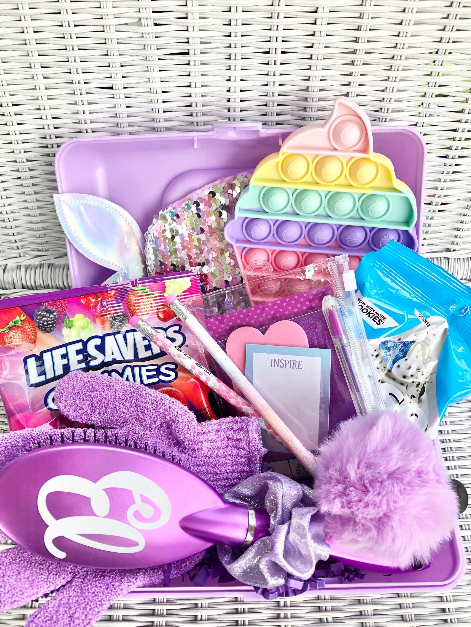 Purple Glam Box Gift for Girl Gift for Tween Tween Girl Etsy