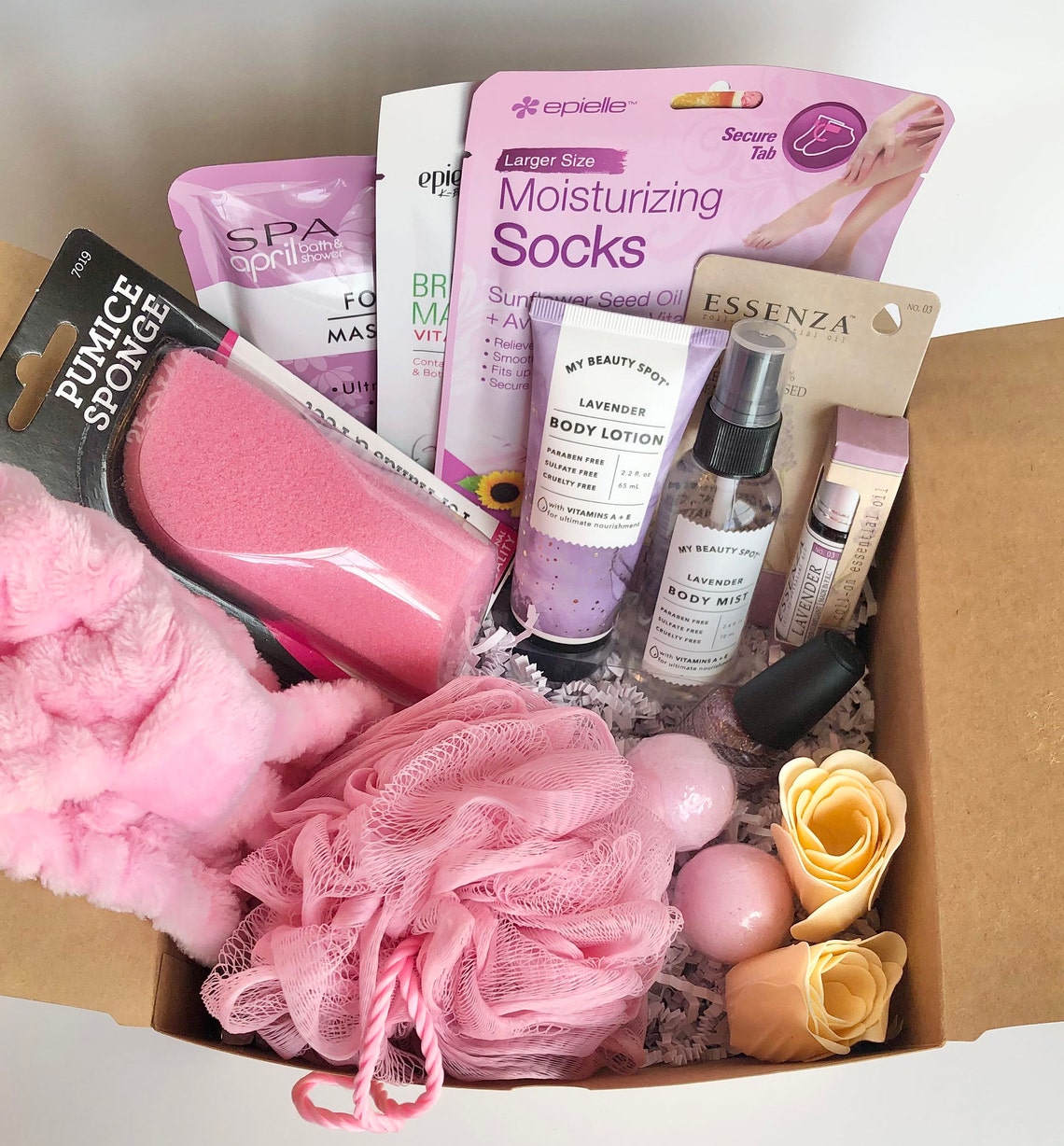 Teen Girl Gift Box spa and relaxation gift box selfcare Etsy