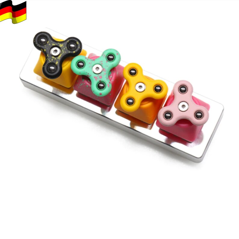 Cherry MX switches Fidget Spinner Artisan Keycap