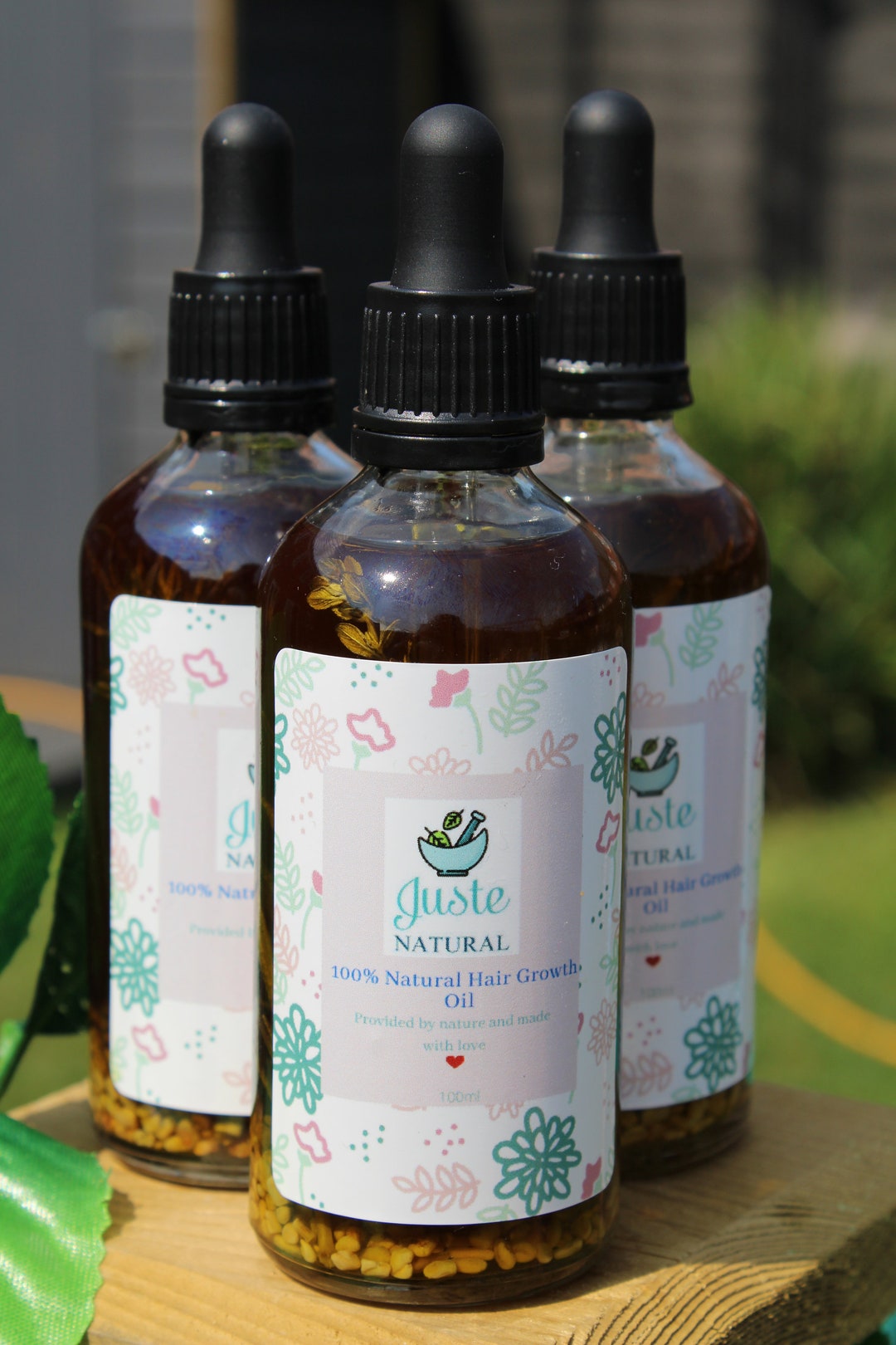 Herb Infused Hair Growth Oil Etsy