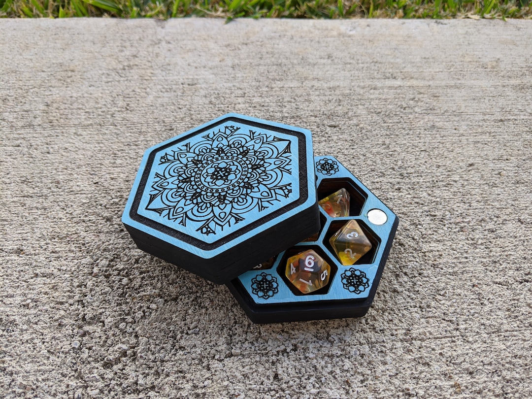Dice Box SVG Laser Cut File Etsy