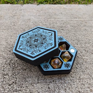 Dice Box SVG Laser Cut File
