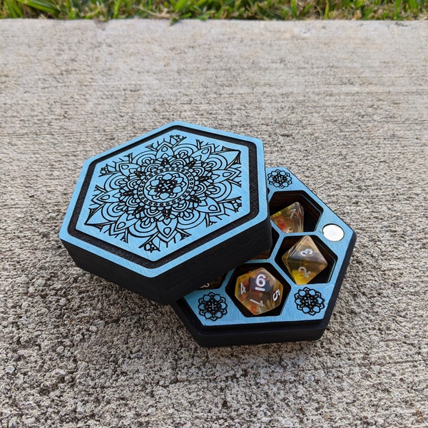 Dice Box SVG Laser Cut File