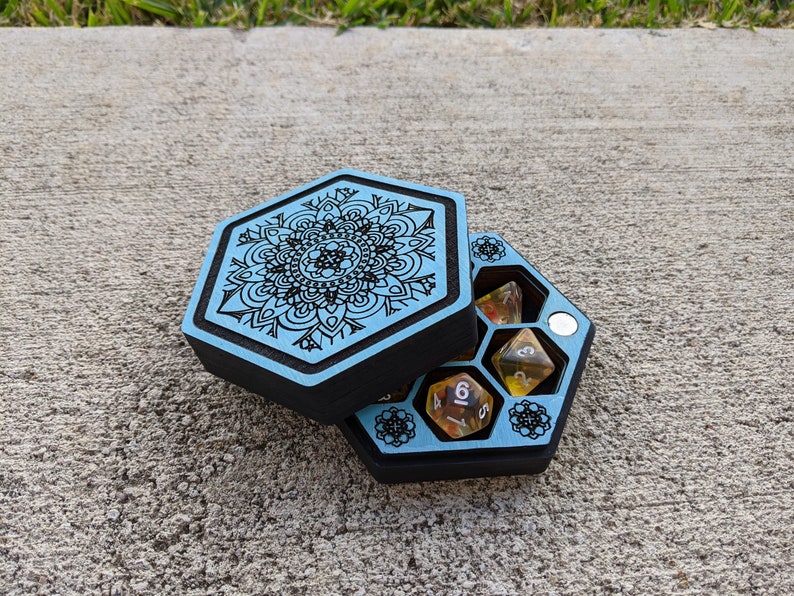 Dice Box SVG Laser Cut File Etsy
