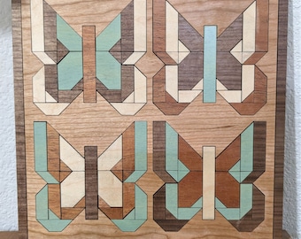 Butterfly Barn Quilt SVG Laser Cutter File