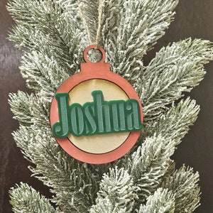 Christmas Ornament with Name