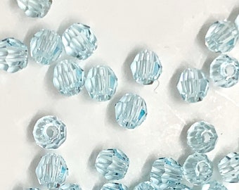 3mm Swarovski 5000  Round Faceted Light Azore Beads - Best Price Available for 20 Beads