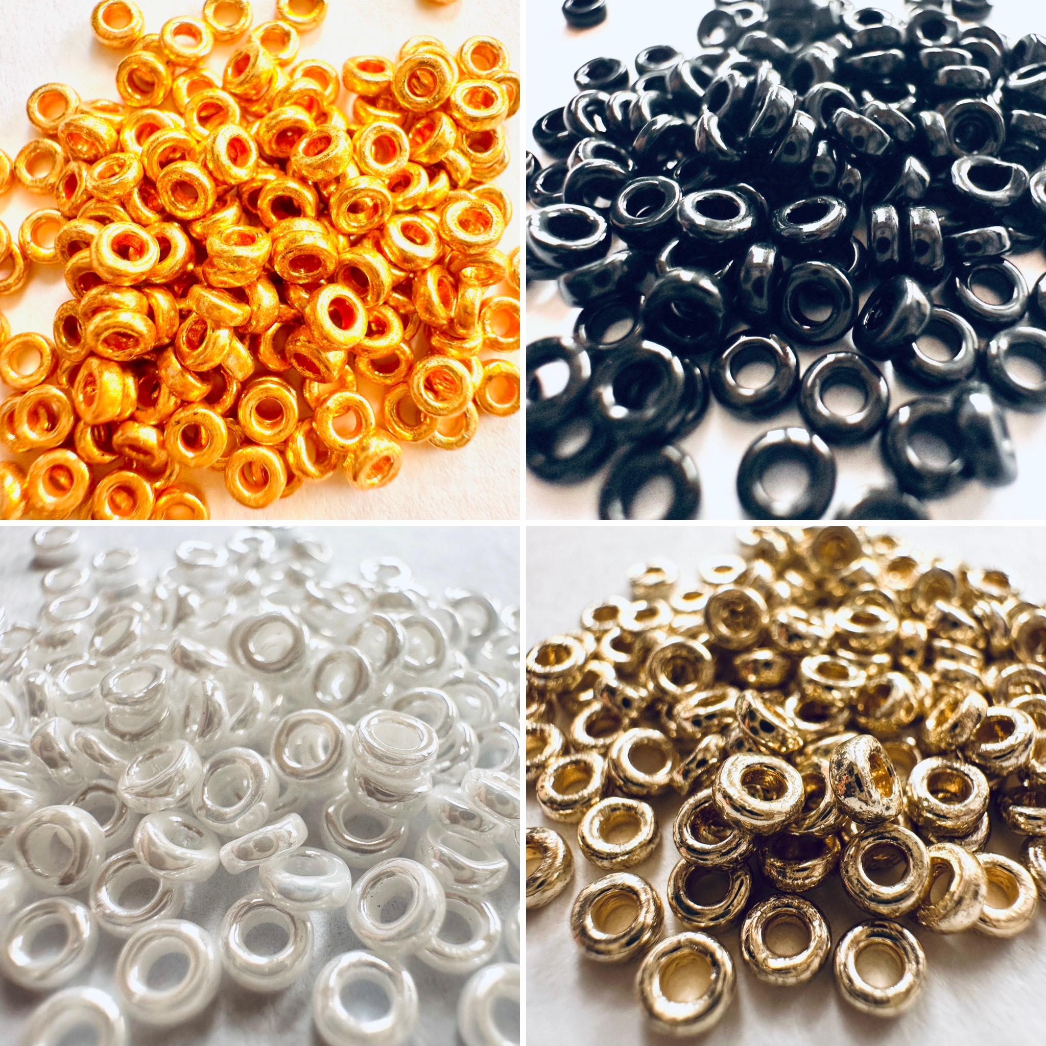 8/0 Miyuki Spacer Beads (10 grams approx 640 beads) - Choose from