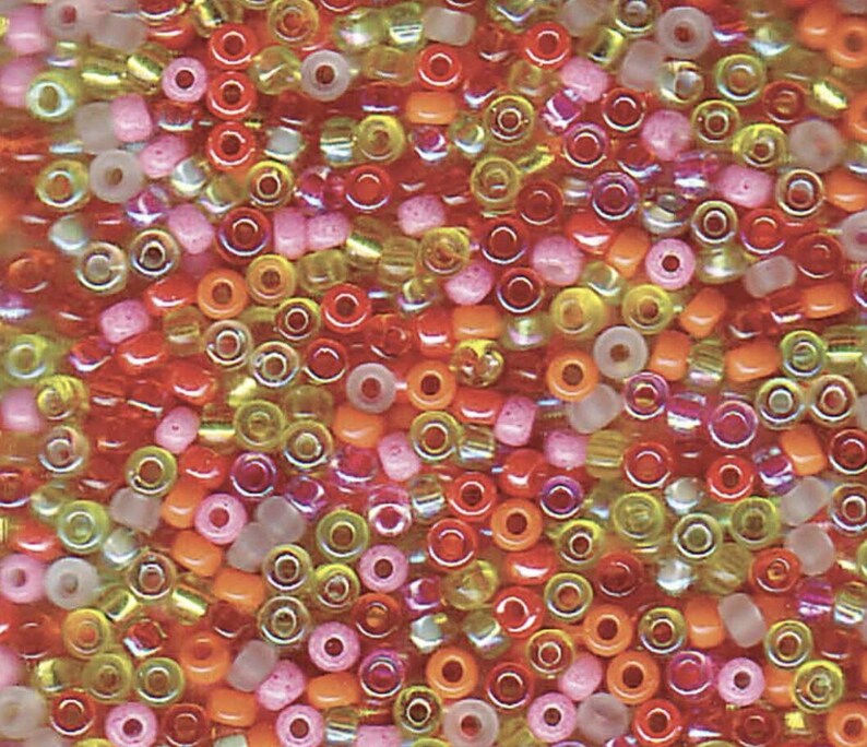 Miyuki 11/0 Seed Bead Mixes (20 grams@ 2200 beads) - Tango, Serenity, Earthtone, Formal, Lilac and Honey, DIY Jewelry Making image 13