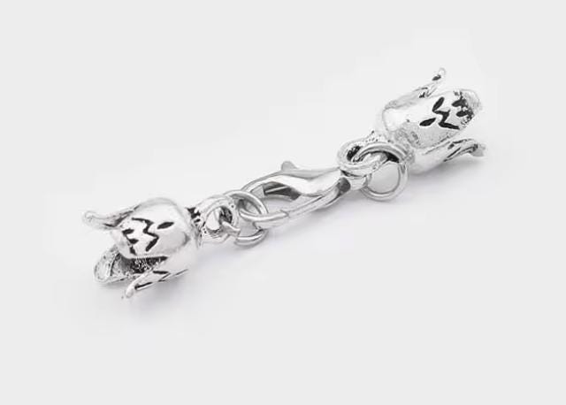 Tibetan Silver Cord End Cap Complete Lobster Clasp Set , Perfect