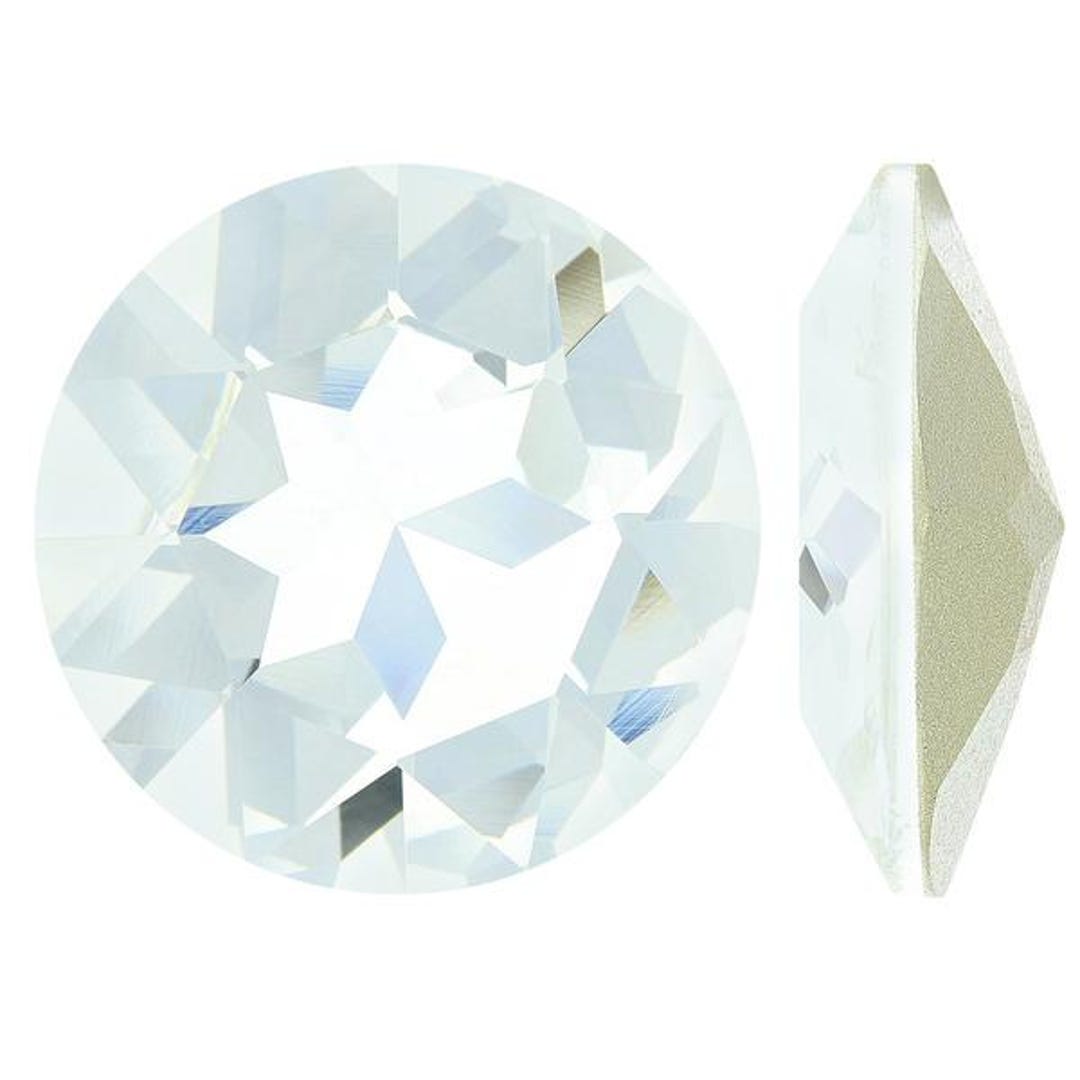 Rare 27mm Genuine Swarovski Crystal Rivoli 1201 Gold Foiled - One Piece ...