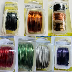 22 Gauge (.64mm) Artistic Wire Spool of 8 Yards