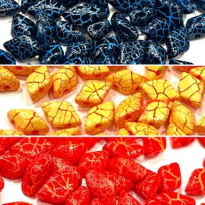 Czech Glass GemDuos- Two Hole Beads - 8+grams (approx. 65 beads)
