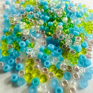Miyuki 11/0 Seed Bead Mixes (20 grams@ 2200 beads) - Tango, Serenity, Earthtone, Formal, Lilac and Honey, DIY Jewelry Making image 5