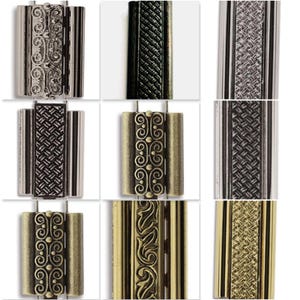 Fermoir boîte pour diapositives Elegant Elements (alias Claspgarten), 29 mm/24 mm/18 mm au choix, fabrication de bracelets DIY