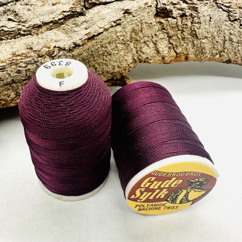 Vintage Gudebrod Bros Gude Sylk Thread - Color 8399 Size F - Etsy