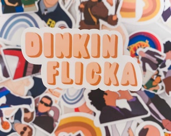 THE OFFICE Dinkin Flicka Sticker - Vinyl Waterproof Sticker