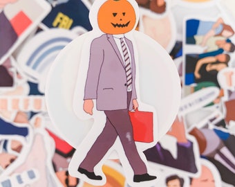 THE OFFICE Dwight Schrute Halloween Sticker - Vinyl Waterproof Sticker