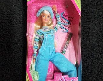 cool blue barbie