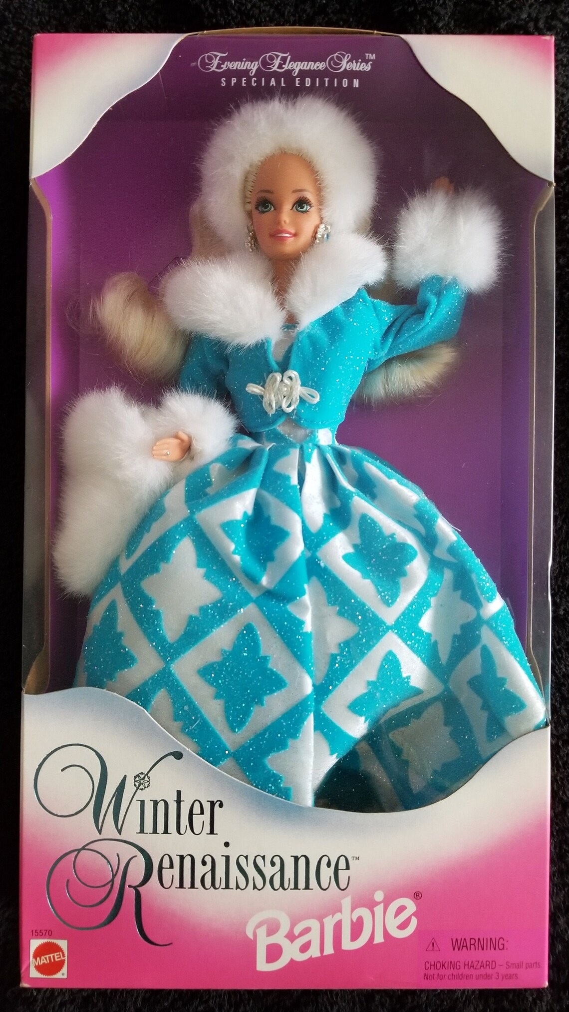 1996 Winter Renaissance Barbie Doll Etsy