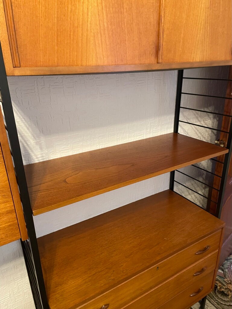 Ladderax 3 Bay Unit Shelving System Bookshelf Storage Heals for Staples