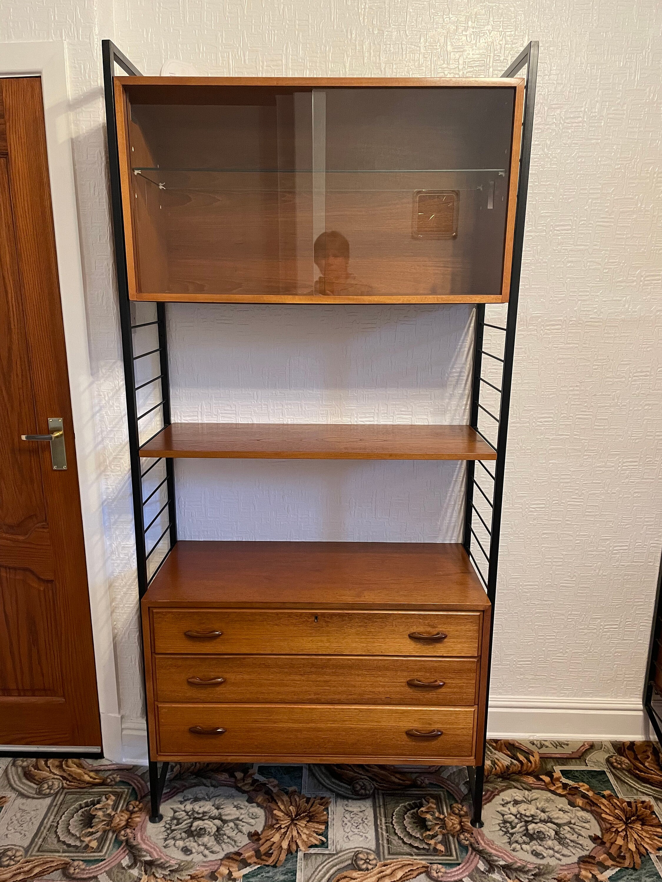 Ladderax 3 Bay Unit Shelving System Bookshelf Storage Heals Etsy