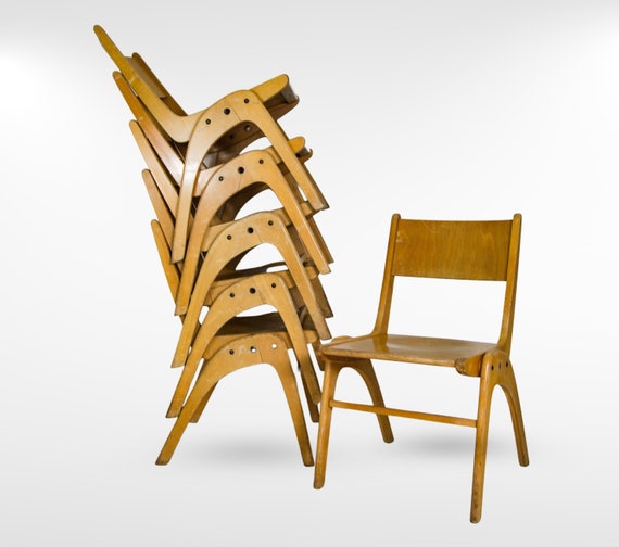 Stackable dining chairs 2024 set of 6